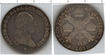 Продать Монеты Габсбург 1/4 талера 1788 Серебро