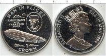 Продать Монеты Остров Мэн 1 крона 1994 Серебро