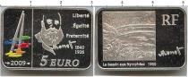 Продать Монеты Франция 5 евро 2009 Серебро