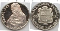 Продать Монеты Андорра 20 динерс 1985 Серебро