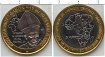 Продать Монеты Габон 4500 франков 2007 Биметалл