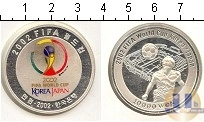 Продать Монеты Южная Корея 10000 вон 2002 Серебро