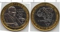 Продать Монеты Чад 4500 франков 2007 Биметалл
