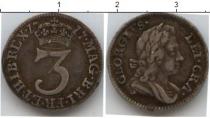 Продать Монеты Великобритания 3 пенса 1717 Серебро