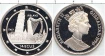Продать Монеты Гибралтар 14 экю 1996 Серебро