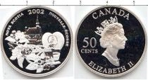 Продать Монеты Канада 50 центов 2002 Серебро