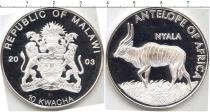 Продать Монеты Малави 10 квач 2003 Медно-никель