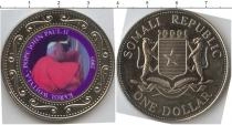 Продать Монеты Сомали 1 доллар 2005 Медно-никель