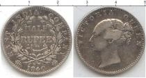 Продать Монеты Индия 1/2 рупии 1840 Серебро