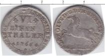 Продать Монеты Ганновер 1/6 талера 1766 Серебро