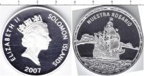 Продать Монеты Соломоновы острова 25 долларов 2007 Серебро