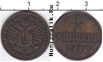 Продать Монеты Австрия 1/4 крейцера 1853 Медь