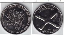 Продать Монеты Конго 1500 франков 2005 Медно-никель