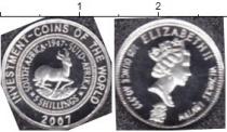 Продать Монеты Малави 5 квач 2007 Серебро