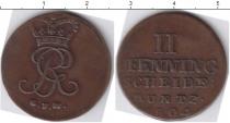 Продать Монеты Брауншвайг-Люнебург 2 пфеннига 1804 Медь