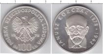 Продать Монеты Польша 100 злотых 1978 Серебро