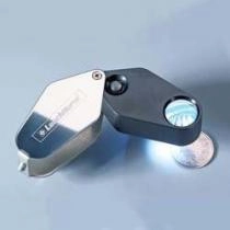 Продать Аксессуары для монет Увеличительные приборы Карманная лупа Lu 24 LED с подсветкой 0 