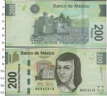 Продать Банкноты Мексика 200 песо 2007 