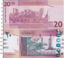 Продать Банкноты Судан 20 фунтов 2006 