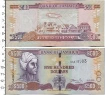 Продать Банкноты Ямайка 500 долларов 2008 