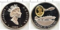 Продать Монеты Канада 20 долларов 1990 Серебро