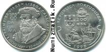 Продать Монеты Португальская Индия 200 эскудо 1998 Медно-никель