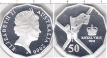 Продать Монеты Австралия 50 долларов 2000 Серебро