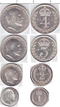 Продать Наборы монет Великобритания Маунди-сет 1902 (Благотворительный набор) 1902 Серебро