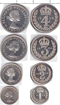 Продать Наборы монет Великобритания Маунди-сет 1977 (Благотворительный набор) 1977 Серебро