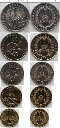 Продать Наборы монет Джибути Джибути 1991-2007 0 