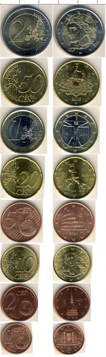 Продать Наборы монет Италия Италия 2002-2005 0 