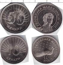 Продать Наборы монет Македония Македония 2008 2008 Медно-никель