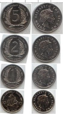 Продать Наборы монет Карибы Карибы 2004-2008 0 