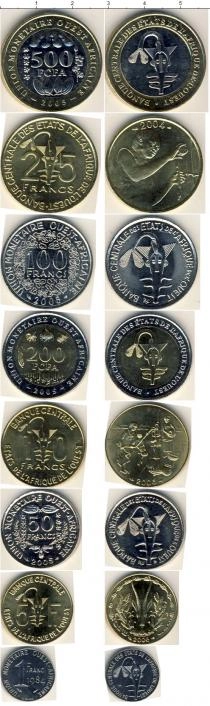 Продать Наборы монет КФА КФА 1984-2006 0 