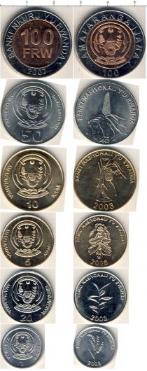Продать Наборы монет Руанда Руанда 2003-2007 0 