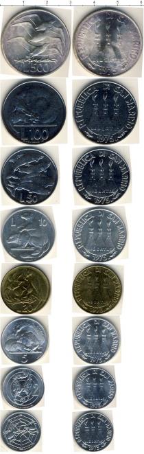 Продать Наборы монет Сан-Марино Сан-Марино 1975 1975 