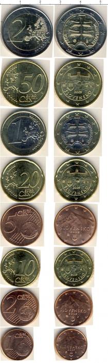 Продать Наборы монет Словакия Словакия 2009 2009 