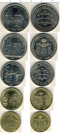 Продать Наборы монет Сербия Сербия 2003-2006 0 Медно-никель