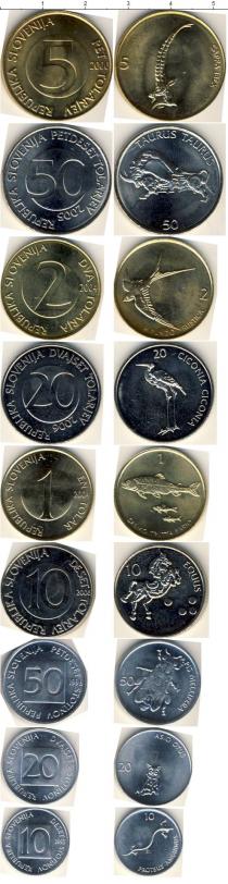 Продать Наборы монет Словения Словения 1993-2006 0 