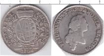 Продать Монеты Саксония 1/6 талера 1764 Серебро