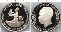 Продать Монеты Танзания 100 шиллингов 1984 Серебро