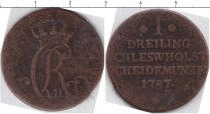 Продать Монеты Шлезвиг-Гольштейн 1 дрейлинг 1787 Медь