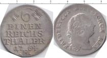 Продать Монеты Пруссия 1/6 талера 1764 Серебро