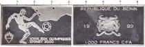 Продать Монеты Бенин 1000 франков 1999 Серебро