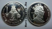 Продать Монеты Остров Мэн 1 крона 0 Медно-никель