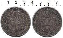 Продать Монеты Ангола 12 макутас 1793 Серебро