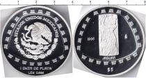 Продать Монеты Мексика 5 фунтов 1998 Серебро