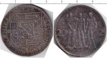 Продать Монеты Словакия 20 корун 1934 Серебро