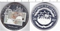 Продать Монеты Либерия 10 долларов 2002 Серебро