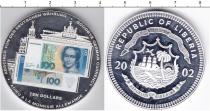 Продать Монеты Либерия 10 долларов 2002 Серебро